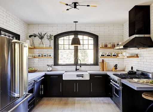 Black Shaker Kitchen Cabinets Is the New Favorite for Interior Designer